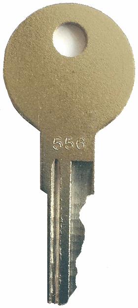 Ford Skid Steer Ignition Key PK556 - SKU: 556