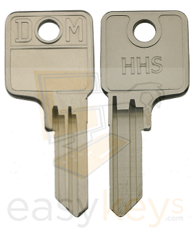 DOM HHS Key Blank