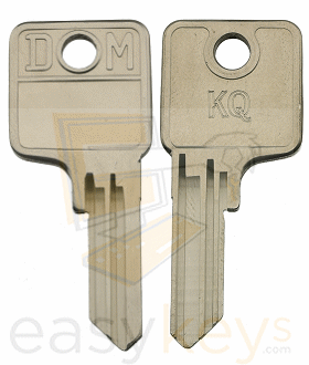 DOM KQ Key Blank