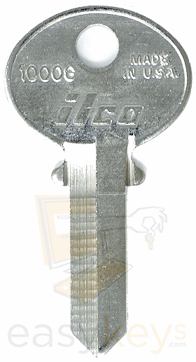 Ilco 1000G Key Blank