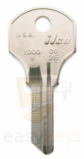 Ilco 1000V Key Blank