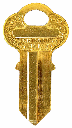 CompX Chicago DK-4-L Key Blank