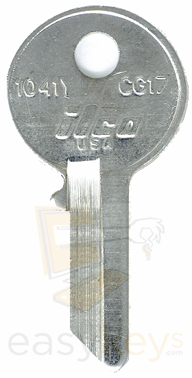 Ilco 1041Y Key Blank