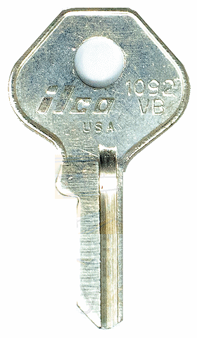 Ilco 1092VB Key Blank