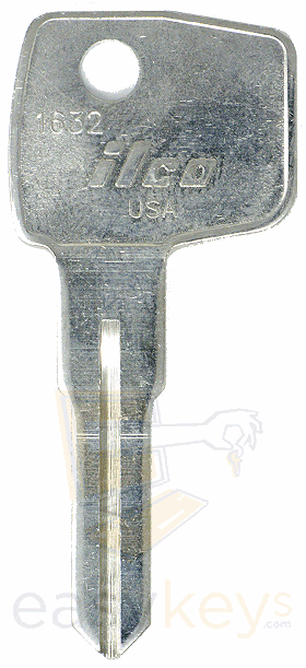 Ilco 1632 Key Blank