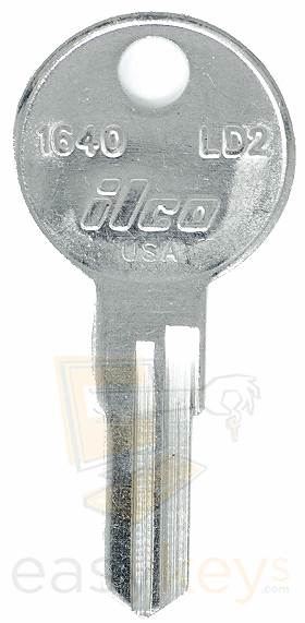 Ilco 1640 Key Blank