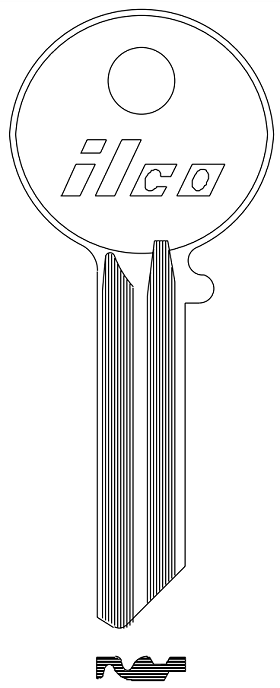 Ilco 997JB Key Blank