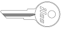 ILCO CU12 KEY BLANK