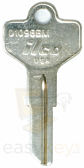 Ilco D1098BM Key Blank