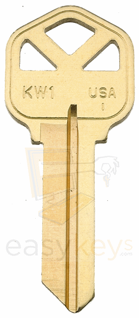 Ilco KW1 Key Blank