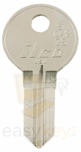 Ilco S1042ZS Key Blank