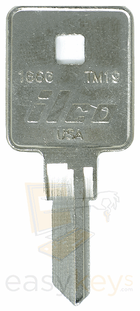 Ilco TM19 Key Blank