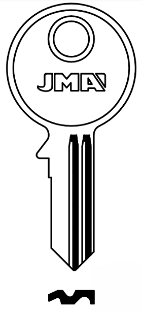 JMA RO-8I Key Blank