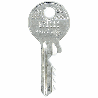 Ahrend B71111 - B77777 - B76323 Replacement Key