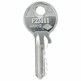 Ahrend F23111 - F27777 - F27662 Replacement Key