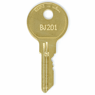 Allsteel BJ201 - BJ1100 - BJ238 Replacement Key