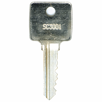 A. Rifkin SC3001 - SC5992 [1130R BLANK] - SC5637 Replacement Key