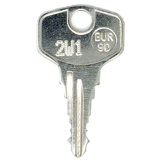 Burg-Wächter 2W1 - 2W246 - 2W8 Replacement Key