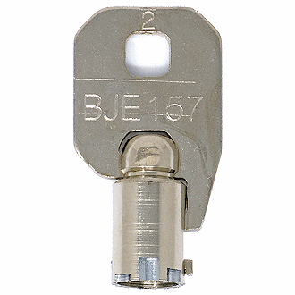 CompX Chicago BJE157 - BJE650 - BJE579 Replacement Key