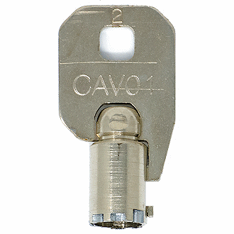 CompX Chicago CAV01 - CAV54 - CAV10 Replacement Key