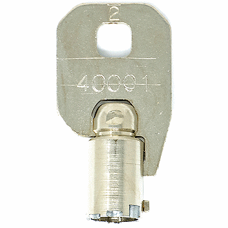 CompX Fort 40001 - 60000 - 46080 Replacement Key