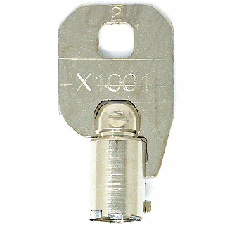 CompX Fort X1001 - X8704 - X3726 Replacement Key