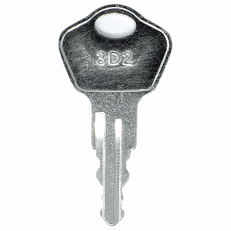 Sentry Safe / Schwab 3A2 - 3W2 - 3D2 Replacement Key