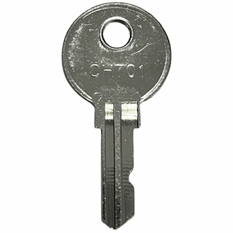 Southco CH701 [IN8 BLANK] - CH701 Replacement Key