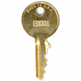 Yale Lock E0001 - E1600 - E0747 Replacement Key