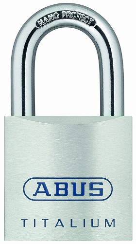 ABUS Titalium Aluminum Alloy Padlock - SKU: 80TI/50