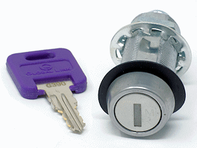 Global Link RV 1 3/4" Key Ready Cam Lock - SKU: CLB-134-SS