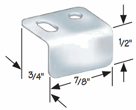 CompX Timberline Strike Plate - SKU: SP-101-1