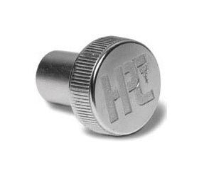 HPC Key Machine Wing Nut, Polished Steel - SKU: H-EGN-1