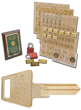 Ilco Engrave-It® Pro LONG NECK American Padlock Key Style Key Holder - SKU: EIP-KH4L