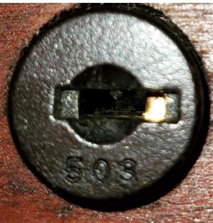 Indiana Furniture lock 503