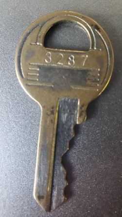 3287 Master Lock Key Original