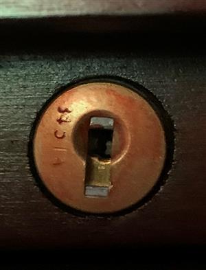 CompX 345TA Lock Key