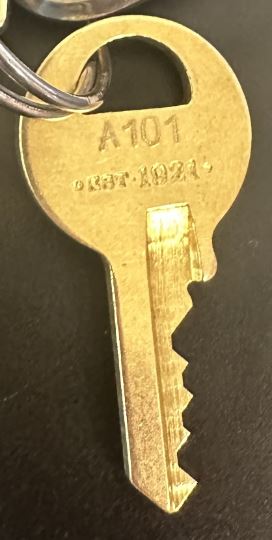 A101 Master Lock Key