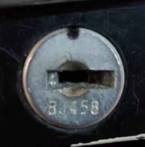 Allsteel BJ458 File Cabinet Lock Key