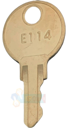 American Specialties E114 Lock Key