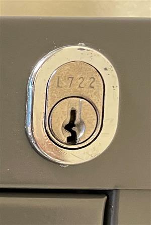 Anderson Hickey L722 File Lock Key