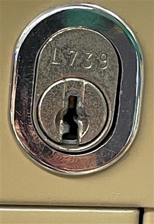 Anderson Hickey L739 File Cabinet Lock Key