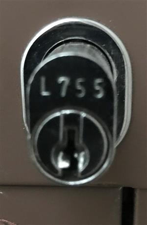 Anderson Hickey L755 File Cabinet Lock Key