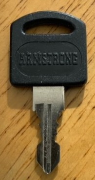 Armstrong 001 Lock Key