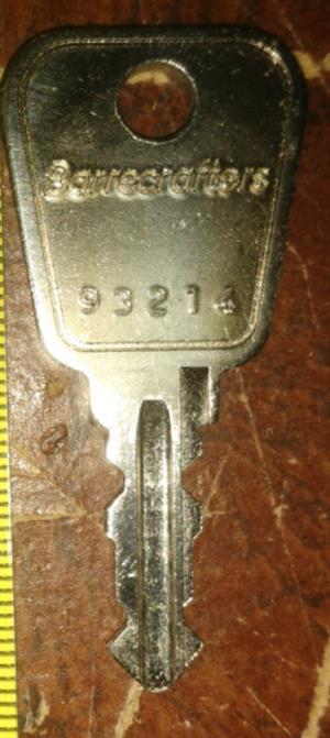 Example Barrecrafters 93201 - 93400 Key