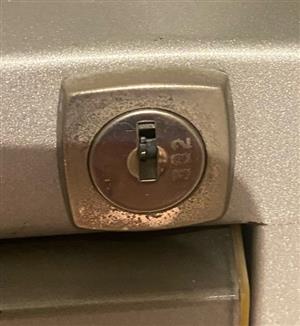 Bisley 382 File Cabinet Lock Key