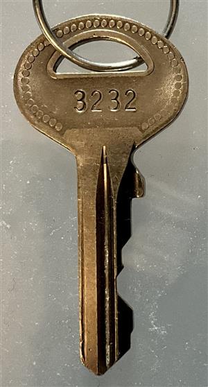 Brinks 3232 Lock Key