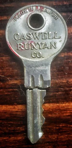 Caswell Runyan Cedar Chest Lock Keys