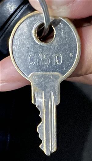 CH510 Truck Toolbox Lock Key