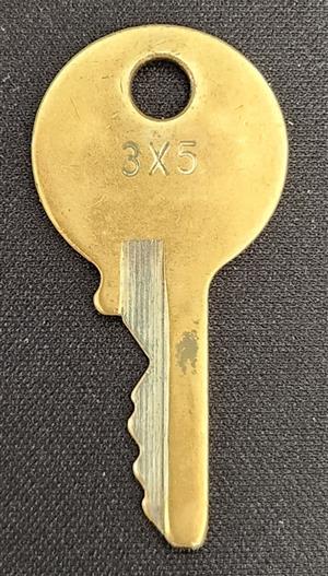 Chicago 3X5 Cabinet Lock Key